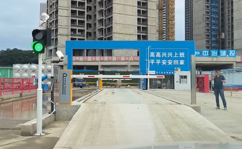 中交四航广州石井项目无人值守过磅系统