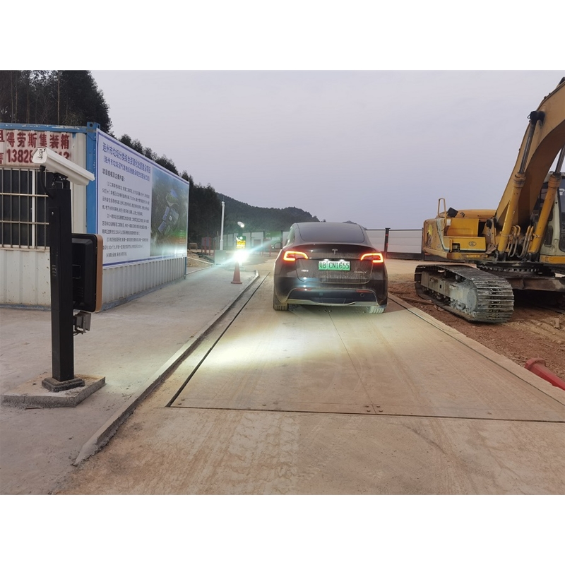 中兰环保清远连州垃圾填埋厂无人值守地磅加洗车机项目